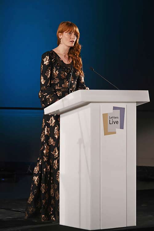 Florence Welch wearing The Vampire's Wife