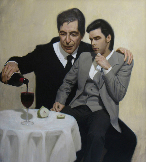 Leonard Cohen consoles Nick Cave