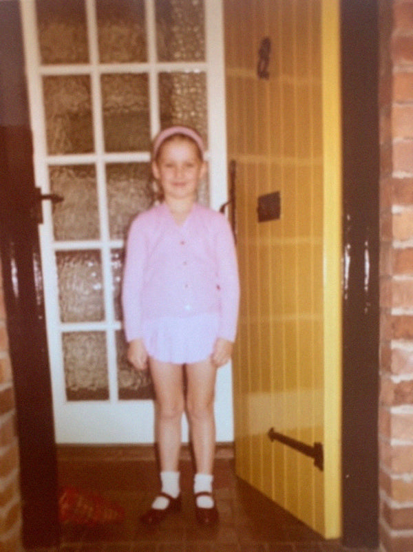 Susie Cave aged 6