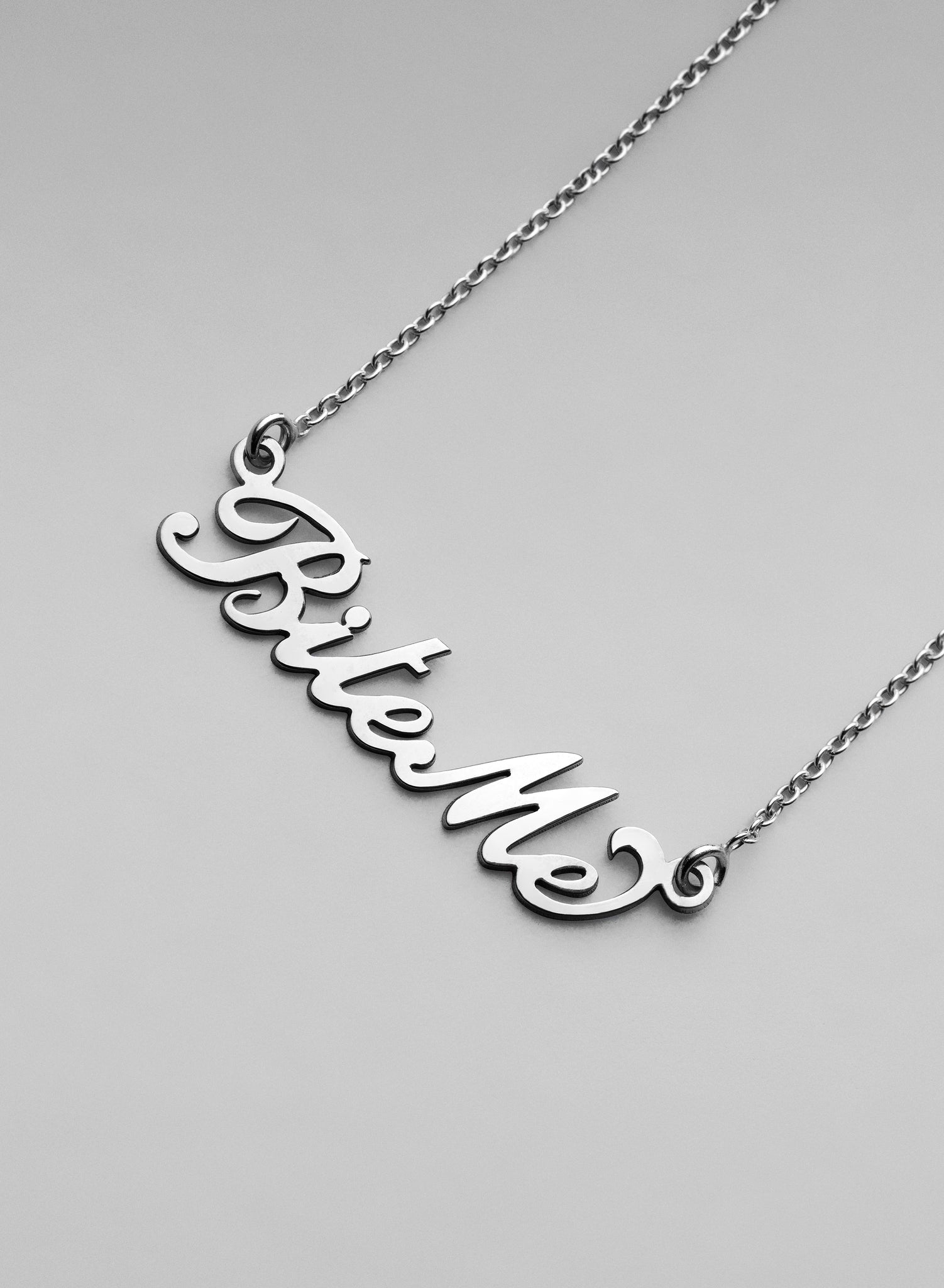 The Vampire’s Wife ’Bite Me’ Silver Necklace
